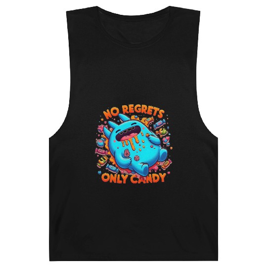 Disneyland Stitch Halloween No Regrets Only Candy Barnard Tanks