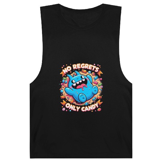 Stitch Halloween Disneyland No Regrets Only Candy Barnard Tanks
