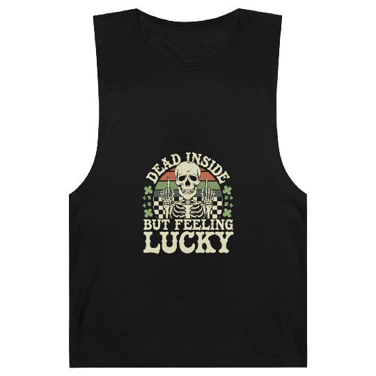 Dead Inside But Feelin' Lucky Barnard Tanks