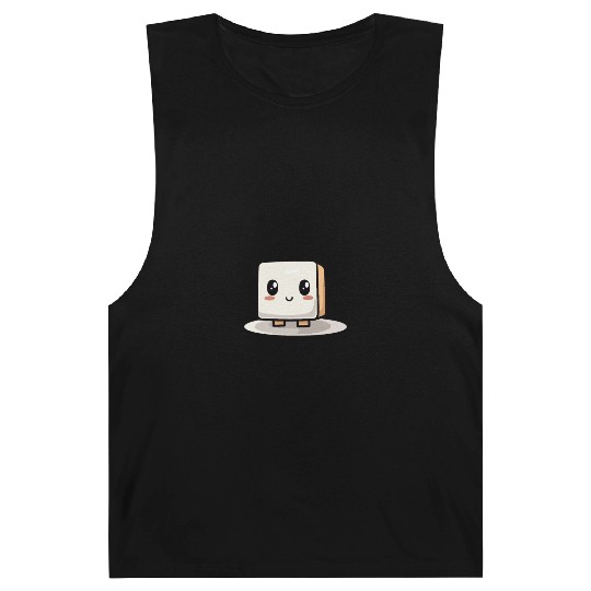 Cute Chibi Kawaii Tofu Barnard Tanks