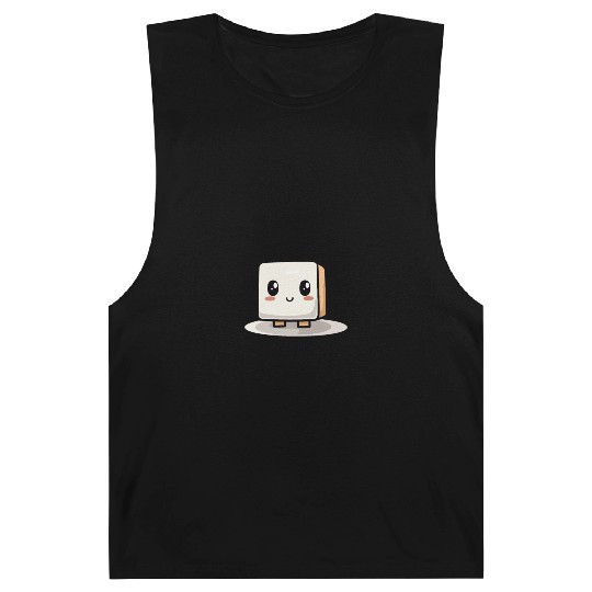 Cute Chibi Kawaii Tofu Barnard Tanks