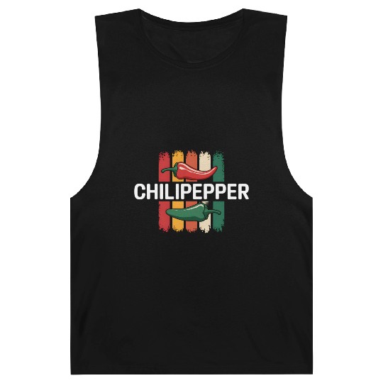 Chili Pepper Retro Vibe Barnard Tanks