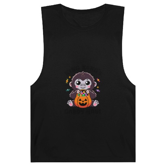 Kingkong's Candy Haul Halloween Trick-or-Treat Bag Barnard Tanks