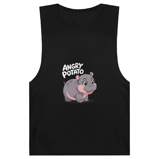 Moo Deng Angry Potato Hippo Fun Barnard Tanks