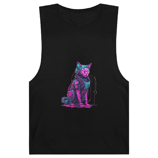 Cyber Warrior Cat Barnard Tanks