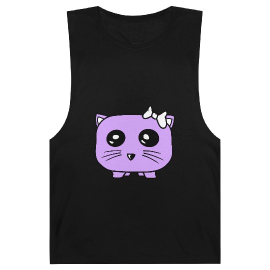 Girl Cat Pretty Fun Bow Small Female Hamster Woman Barnard Tanks