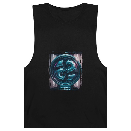 Zodiac sign Pisces in cyberpunk era Future Barnard Tanks