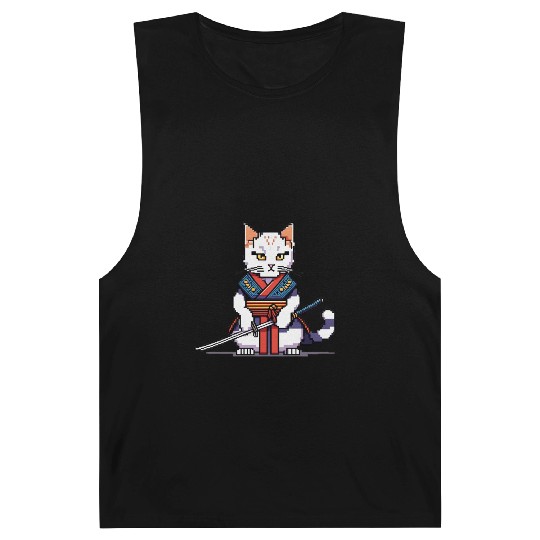 Pixel Samurai Cat Warrior Barnard Tanks