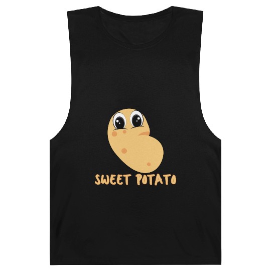 Sweet cute potato Barnard Tanks