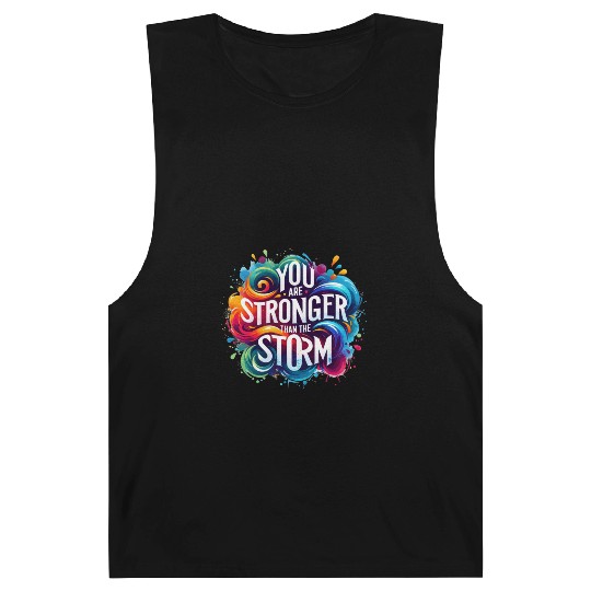 Wellness Collection - Stronger Than the Storm Barnard Tanks
