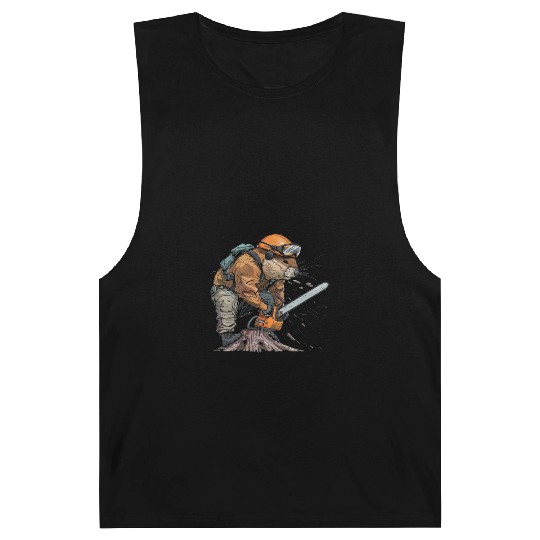 Beaver Lumberjack Chainsaw Barnard Tanks