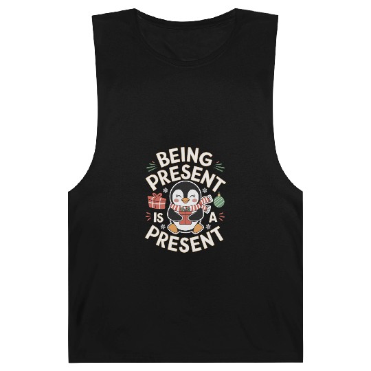 Being Present Is A Present Mindfulness Penguin Barnard Tanks