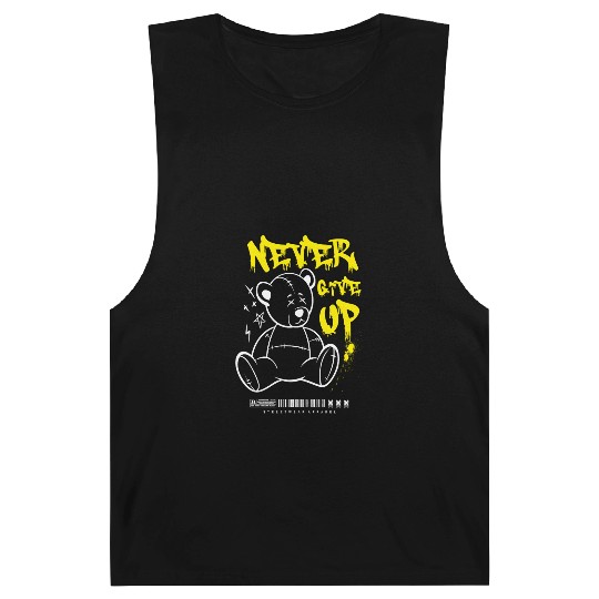 Teddy Bear "Never Give Up" Barnard Tanks