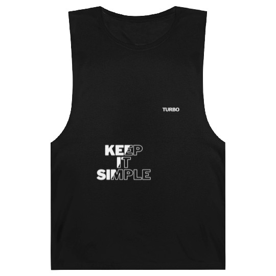 TURBO "KEEP IT SIMPLE" Merch Barnard Tanks