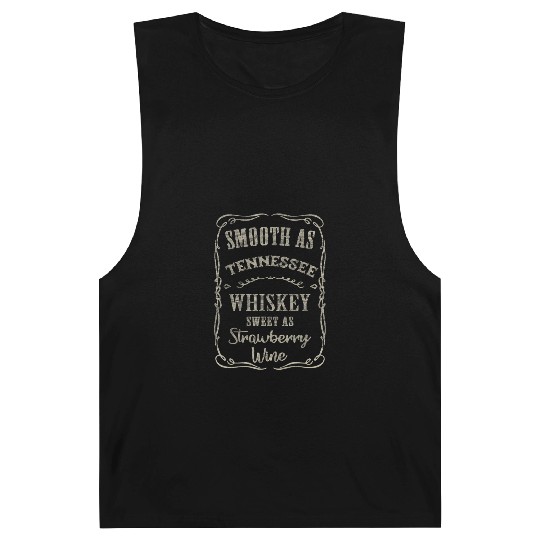 Smooth as Tennessee Whiskey Funny Humour Vacation Barnard Tanks