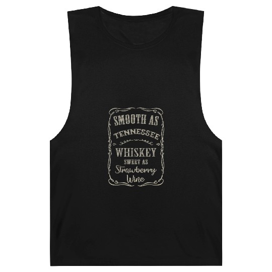 Smooth as Tennessee Whiskey Funny Humour Vacation Barnard Tanks