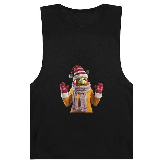 Winter Fruit Character Fun Barnard Tanks