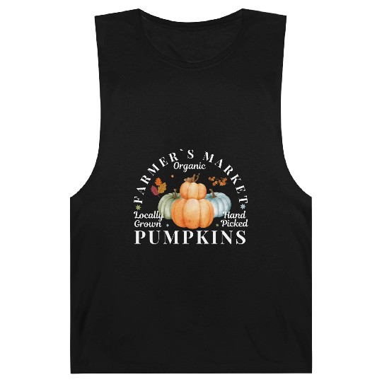 Farmers Market Organic Locally Grown Pumpkins Barnard Tanks
