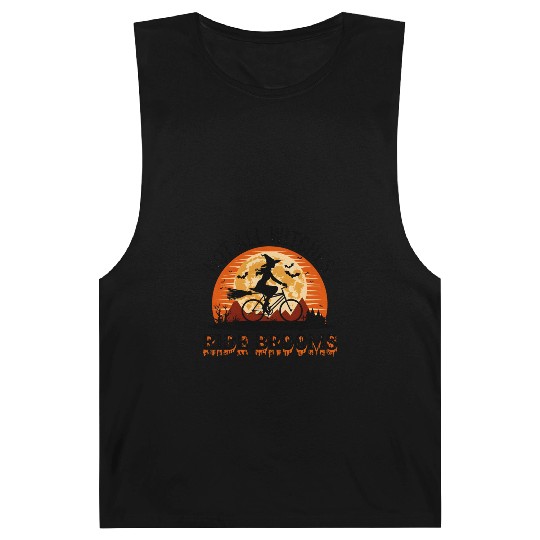 Witch Halloween not all witches ride brooms Barnard Tanks