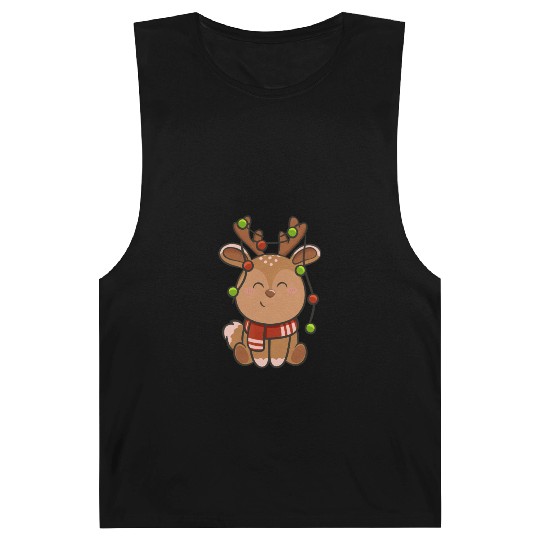 Cute reindeer Barnard Tanks
