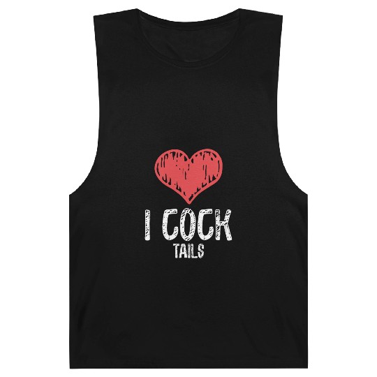 Funny I Love Cocktails 4 Barnard Tanks