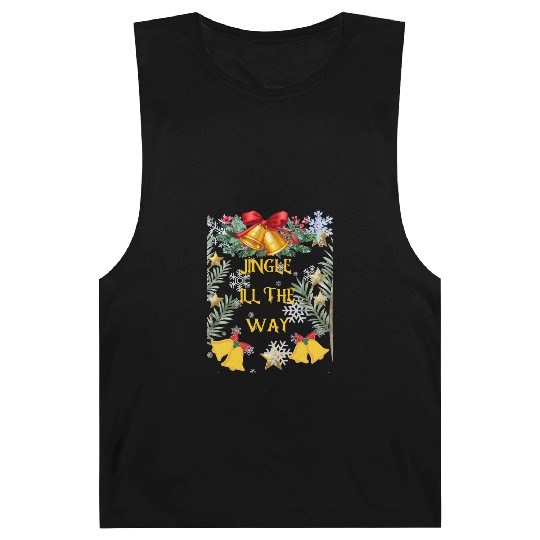 Christmas Cheer in a cup Funny Christmas on Bella Barnard Tanks