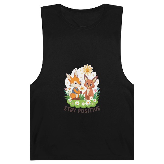 STAY POSITIVE VIBE DESIGN Barnard Tanks