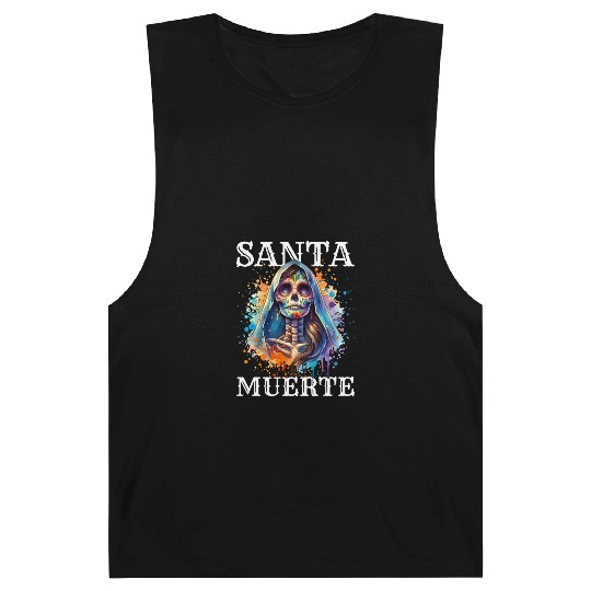 Santa Muerte for Karnival, Halloween and Día de Barnard Tanks