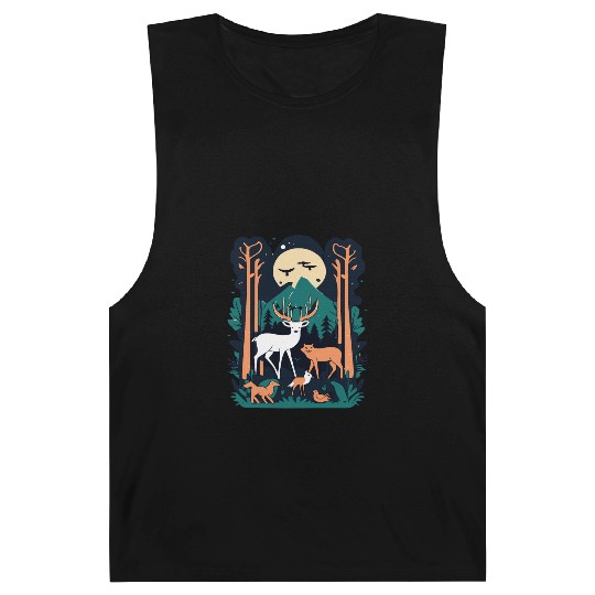 Enchanted Forest Wildlife Scene – Nature Adventure Barnard Tanks