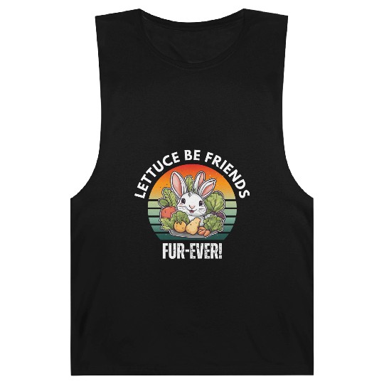 LETTUCE BE FRIENDS FUR-EVER Barnard Tanks