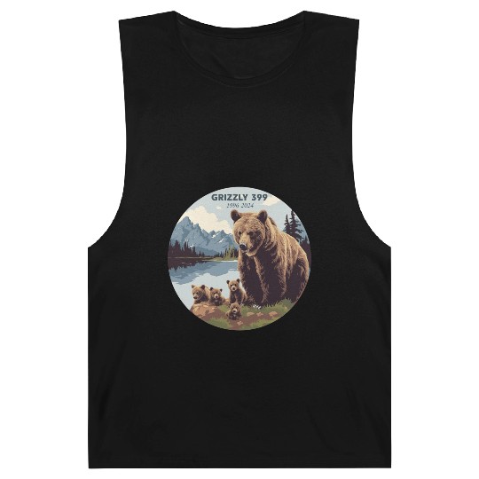 Grizzly 399 In Memory of Bear 399 Mama Forever Barnard Tanks
