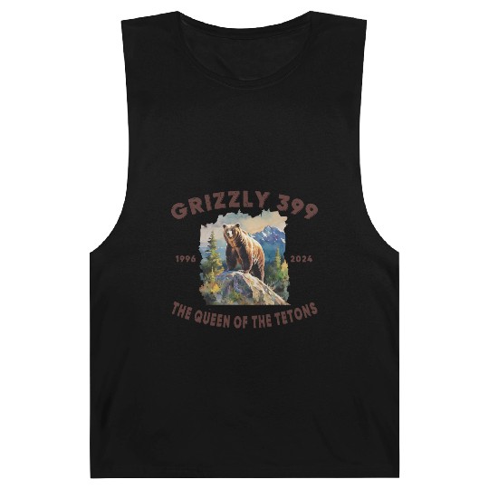 Grizzly 399 1996 - 2024, Queen of the Tetons Barnard Tanks