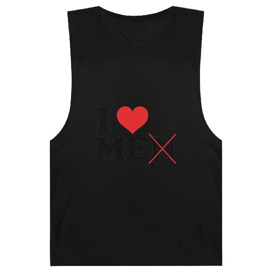 I Love Me Not Men Barnard Tanks