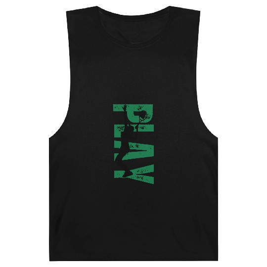 Tennis Female Graphic Barnard Tanks