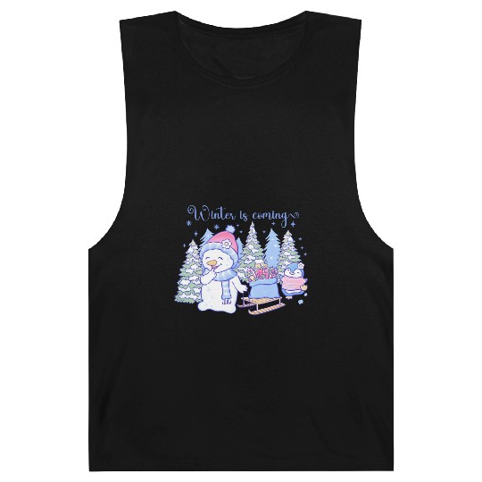 winter snow man Barnard Tanks
