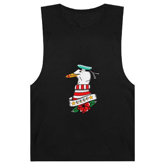 Hero Seagull Tattoo Barnard Tanks