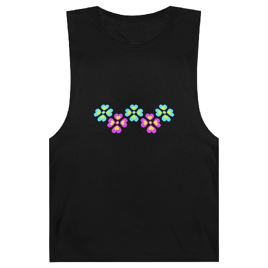 Many Pretty Daisy Flowers Decorative Nature Design Barnard Tanks