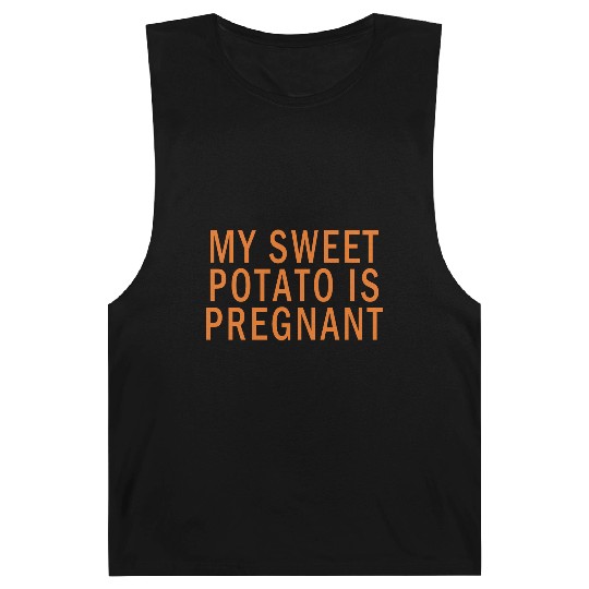 My Sweet Potato Is Pregnant I Yam Thanksgiving Barnard Tanks