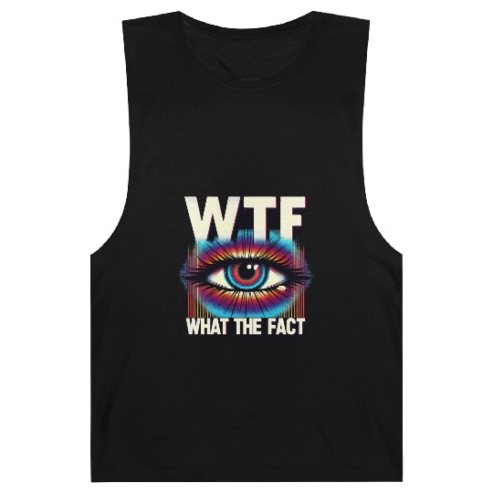 WTF What The Fact Funny Science Eye Illusion Pun Barnard Tanks