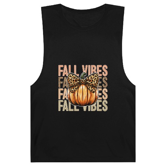 Festive Fall Vibes with Pumpkin Barnard Tanks