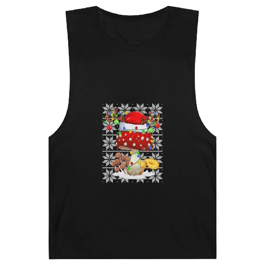 Mushroom Christmas Lights Barnard Tanks