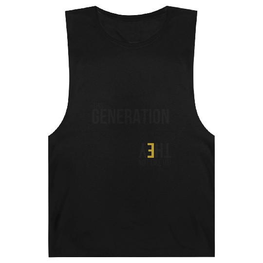 This Generation Not like us - Blk Barnard Tanks