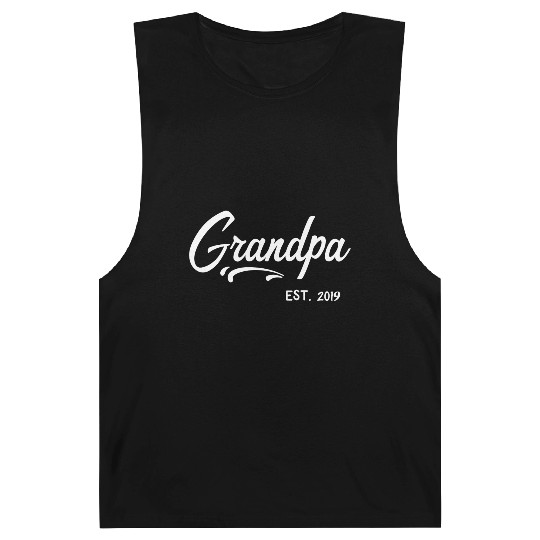 Grandparents Grandpa Established 2019 Grandfather Barnard Tanks