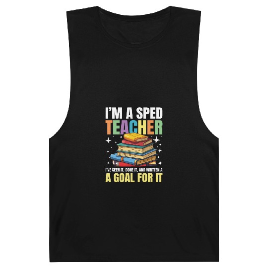 I'm a SPED teacher for a School Counselor Barnard Tanks