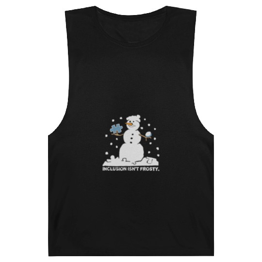 inclusion isn't frosty scary funny snowman funny Barnard Tanks