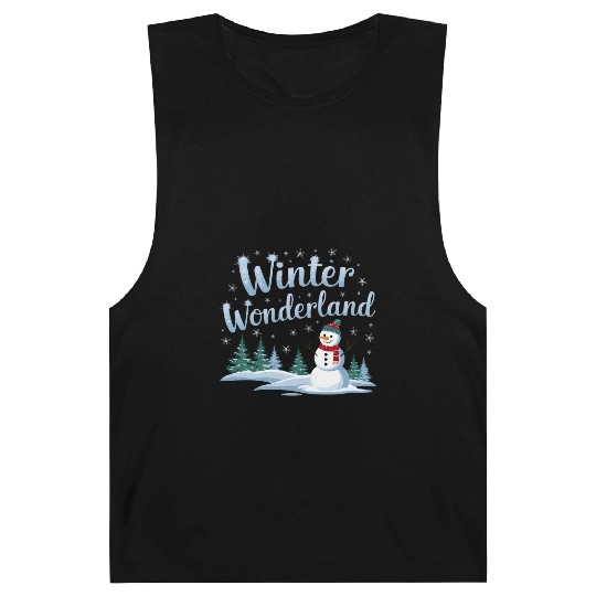 christmas snowman winter wonderland Barnard Tanks