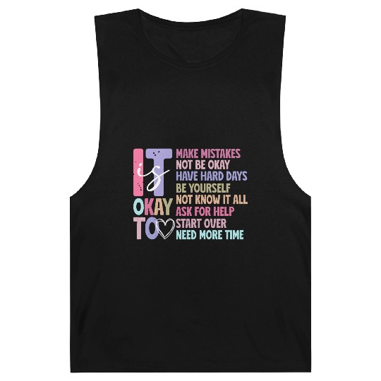 Be Yourself - Embrace Mistakes Barnard Tanks