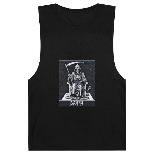 Tarot card death skeleton Magic Barnard Tanks