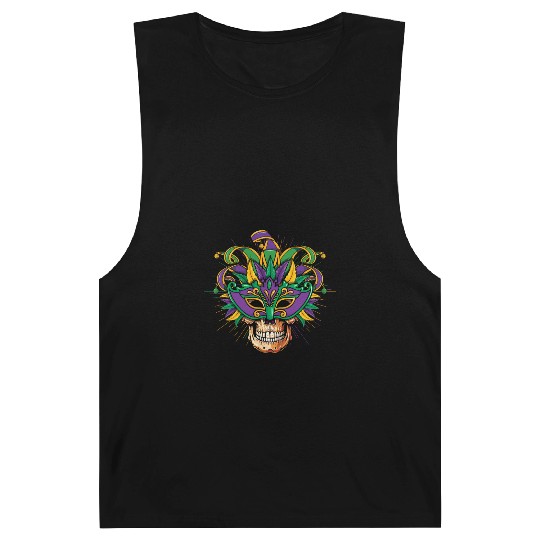 Sugarskull Mask Festival Parade Mardi Gras Barnard Tanks