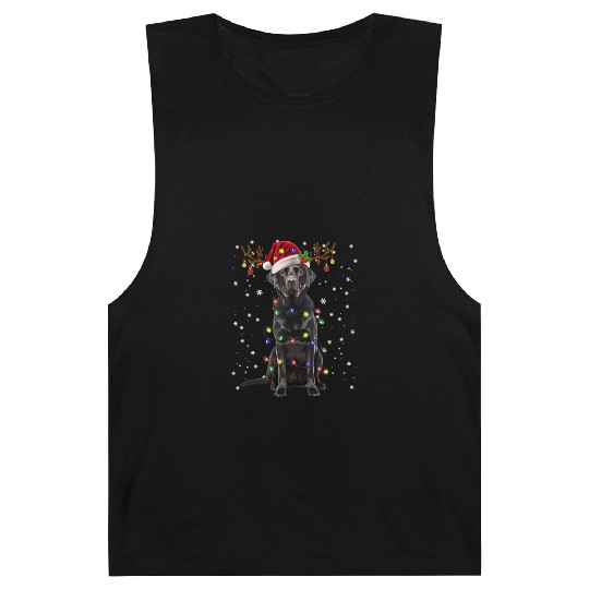Black Lab Labrador Christmas Tree Light Barnard Tanks